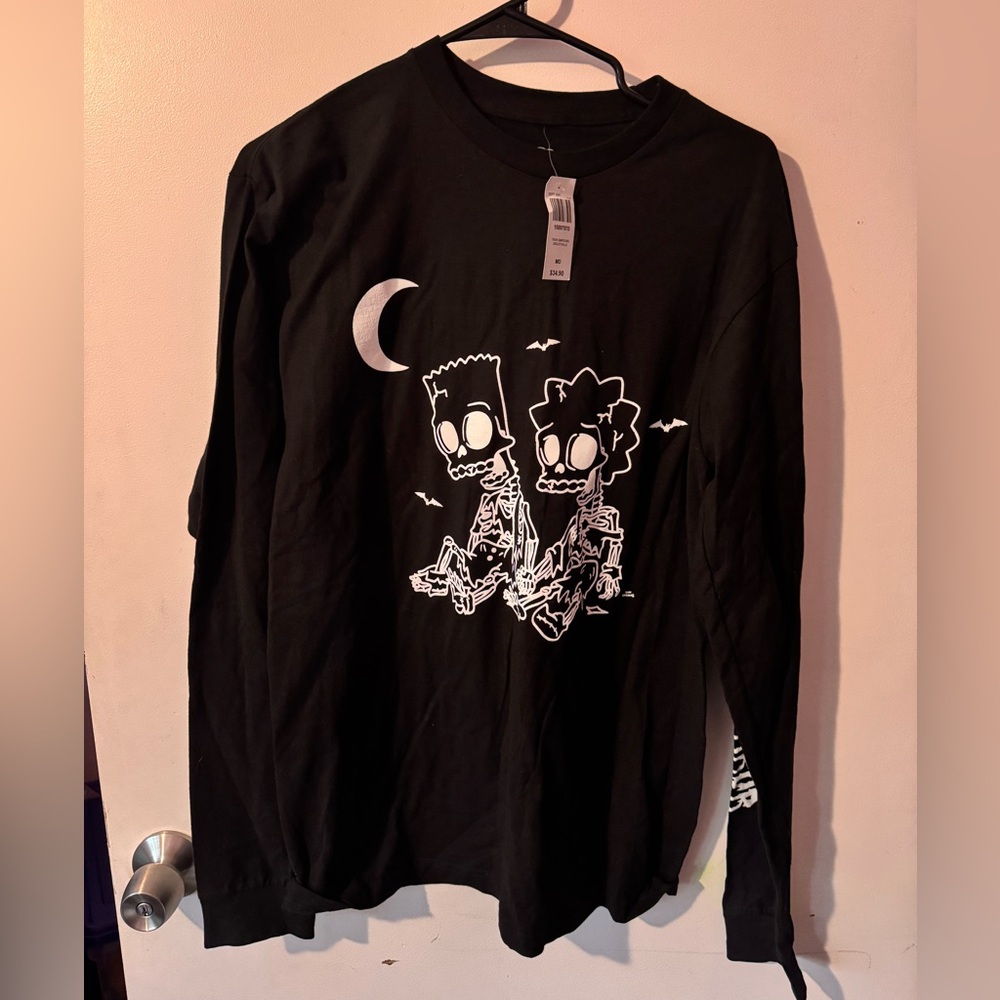 Simpsons Treehouse of Horror Men’s Large Longe sleeve teeshirt new with tags